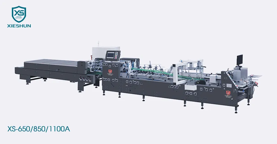 يستخدم Box Gluer هيكلًا أسفل الخطاف لإنتاج صناديق التغليف