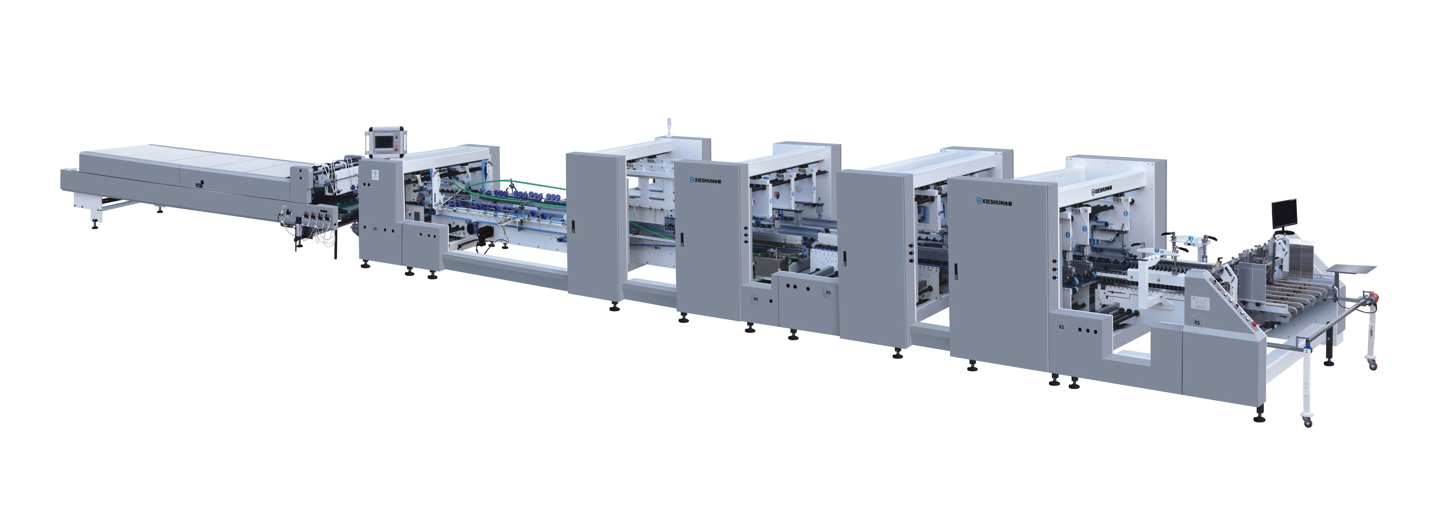 XS-M1650 1850 2000 High Duty Ambed Folder Gluer Catalog